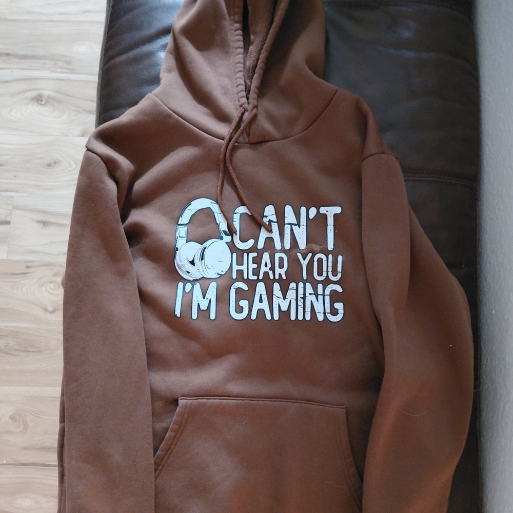 Brown Gaming Hoodie